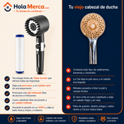 Pack Ducha Completo + 10 Filtros GRATIS