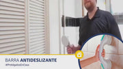 Asidero de baño con ventosa instantánea