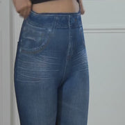 jeggins moldeadores efecto jeans 3 piezas