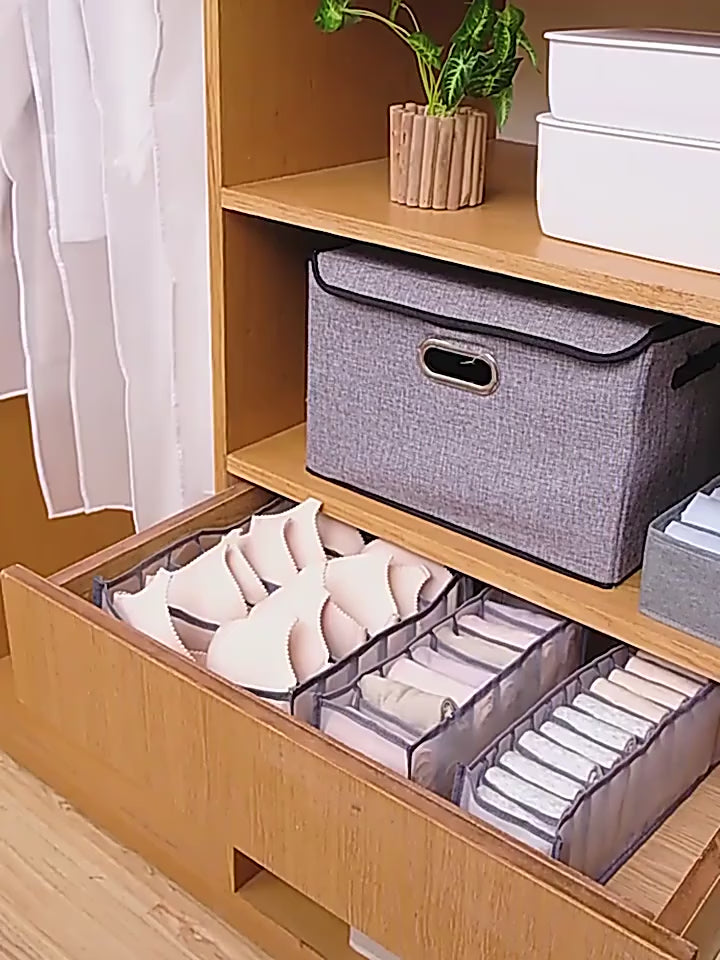 Organizadores ropa interior cómoda 6 uds