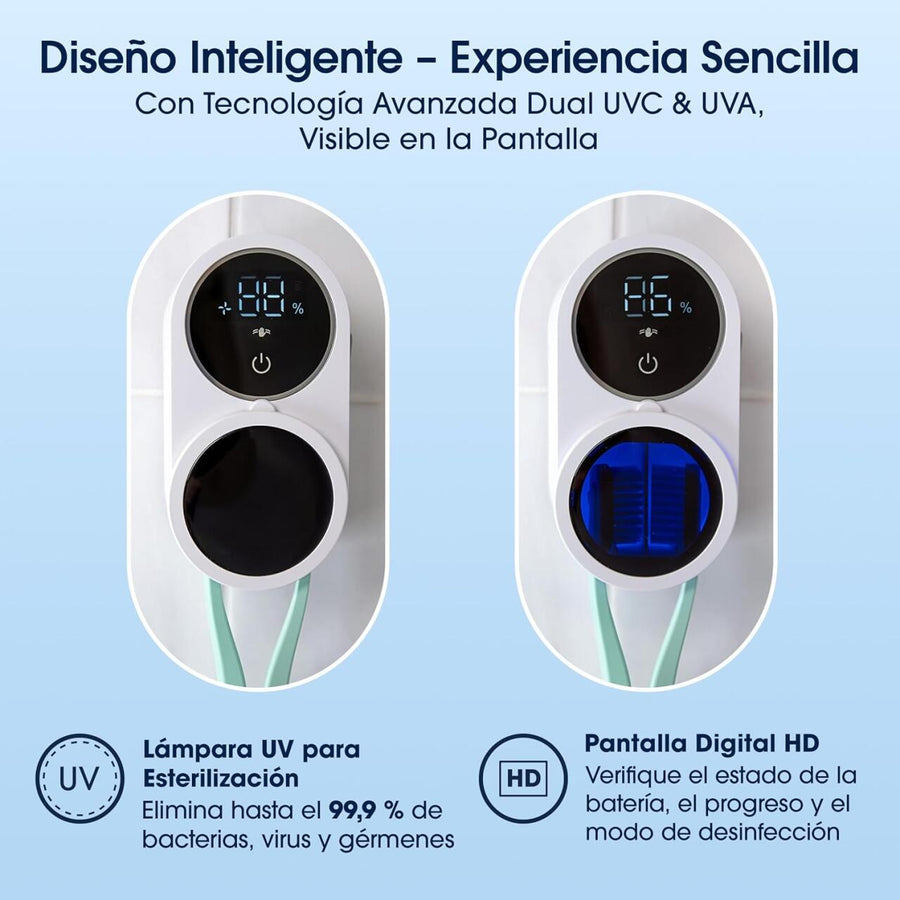 Cepillos más limpios y ordenados