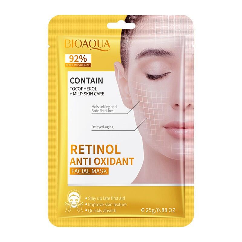 Mascarilla facial retinol antioxidante
