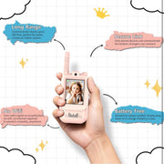Walkie talkie para niños divertido y fácil