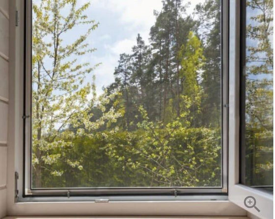Mosquitera ajustable para ventana fácil