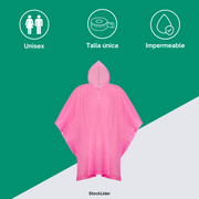 Poncho impermeable adulto unisex