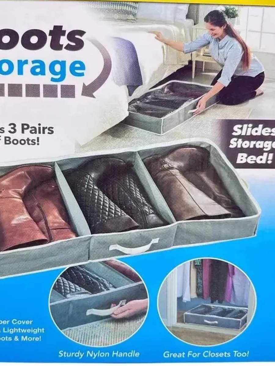 Organizador para botas 3 secciones