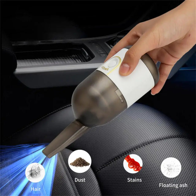 Aspirador mini mesa recargable