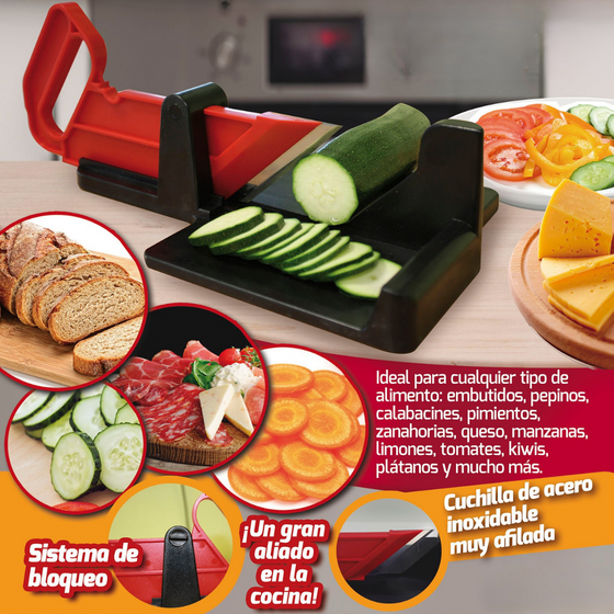 Cortador manual multifuncional inox