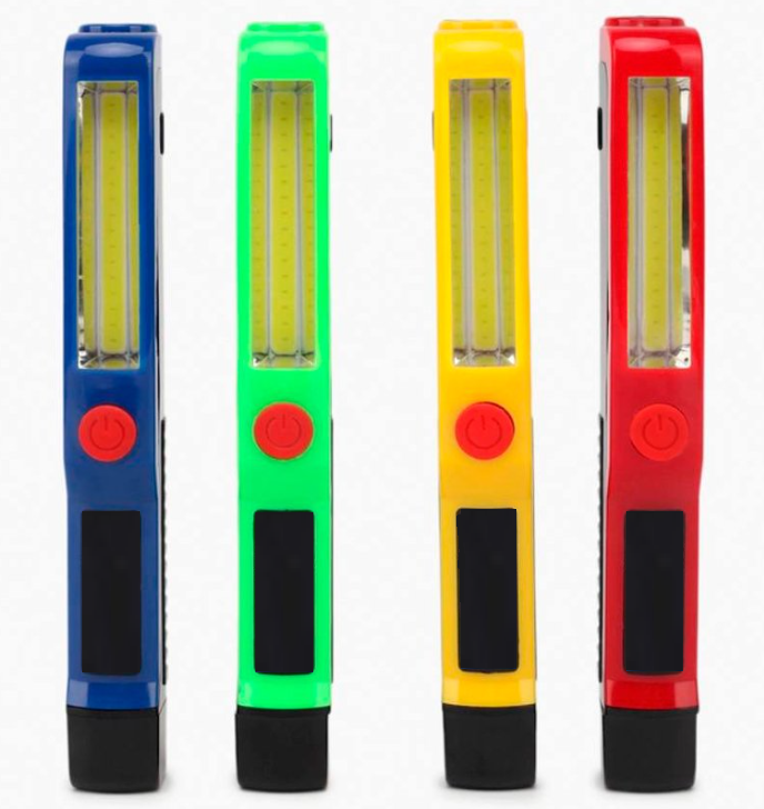 Mini linterna LED COB compacta USB