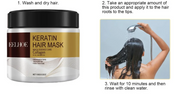 Mascarilla de Keratina Antifrizz y Brillo