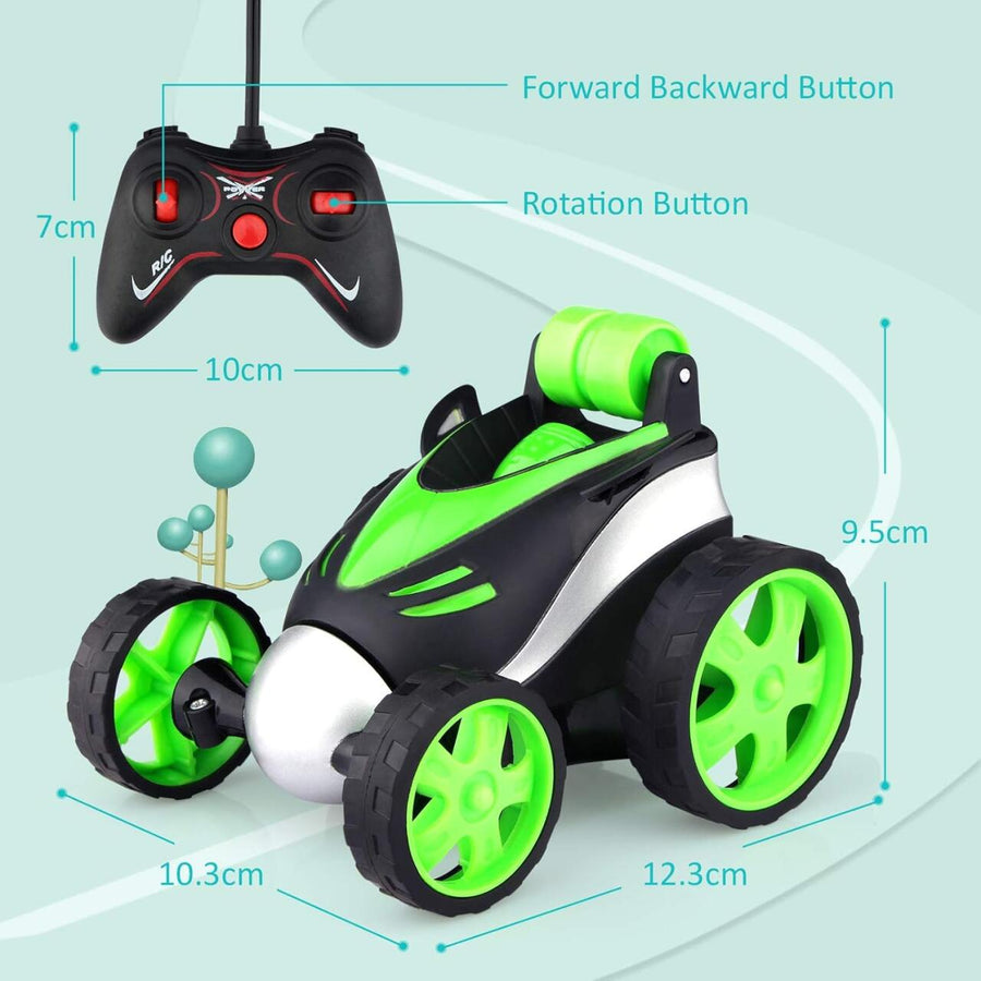 Coche teledirigido acrobático para niños