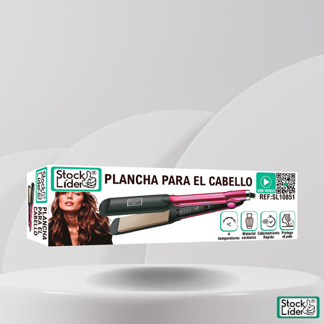 Plancha para el cabello de cerámica