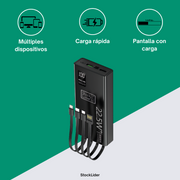 Powerbank carga rápida 20000mAh