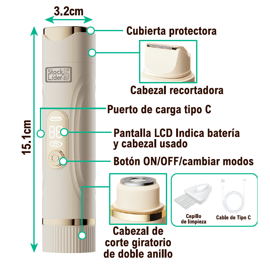 Depila y perfila sin complicarte