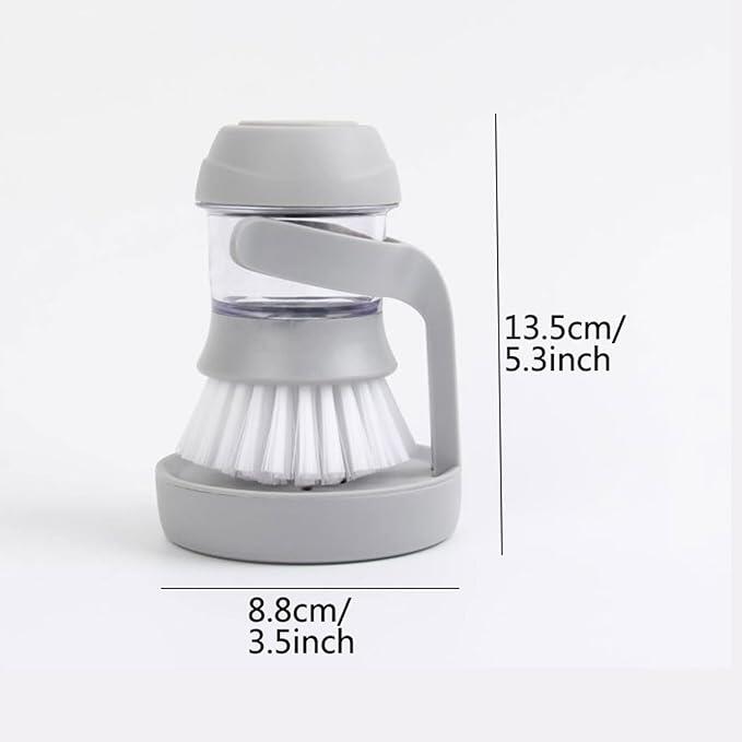 Cepillo para platos con dispensador