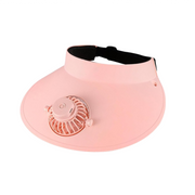 Gorra ventilador recargable y ajustable