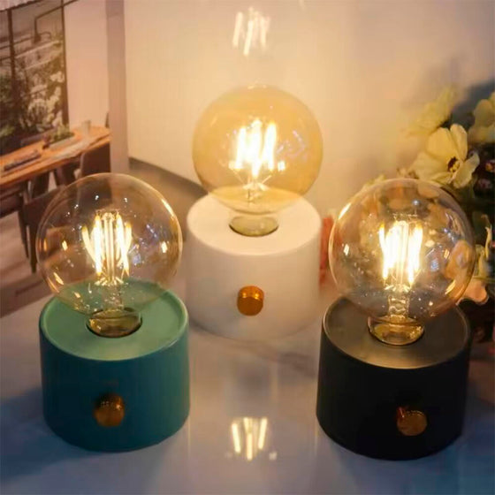 Lámpara bombilla retro regulable LED
