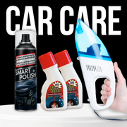 Kit cuidado coche 3 en 1 para brillo y limpieza