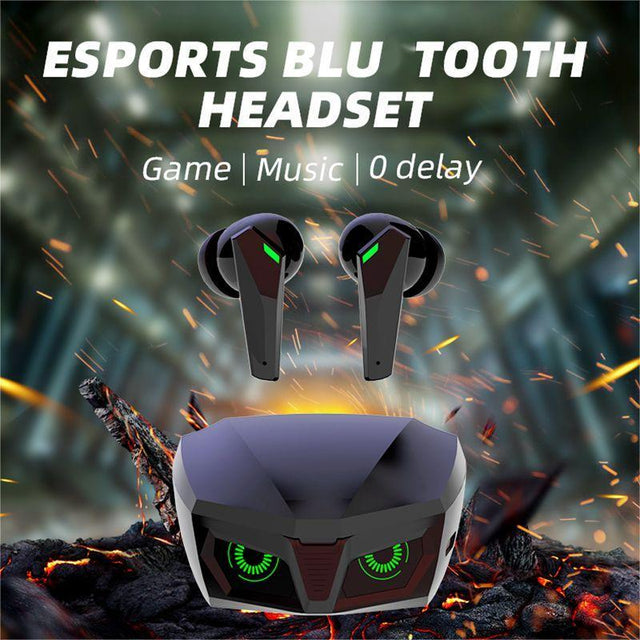 Auriculares gaming Bluetooth con LED