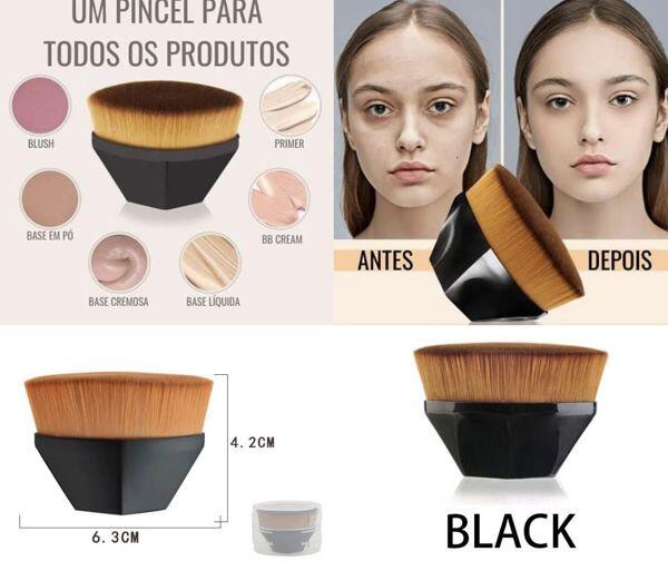 Brocha Maquillaje para acabado uniforme