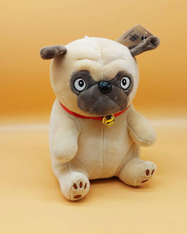 Peluche Perro Pug suave y realista