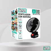Ventilador con batería portátil potente
