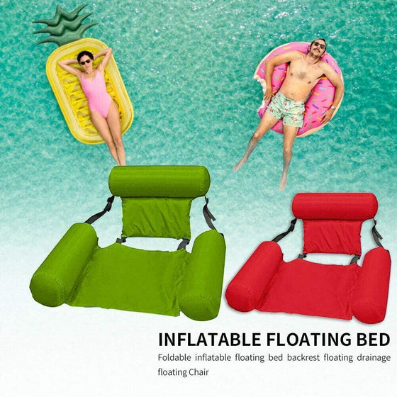 Silla flotador con caja para piscina