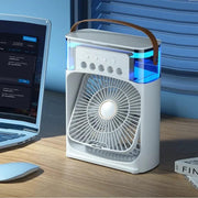 Ventilador aire frío con agua RGB USB