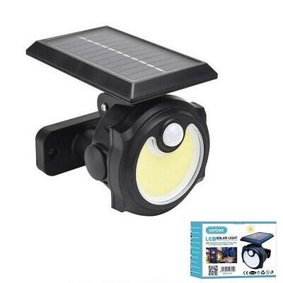 Luz solar exterior de pared con sensor