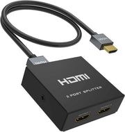 Divisor HDMI 4K 1x2 para dos pantallas
