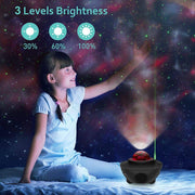 Proyector de galaxia LED con Bluetooth