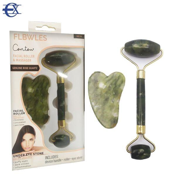 Rodillo de Jade y Gua Sha Facial