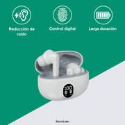 Auriculares inalámbricos Bluetooth con graves