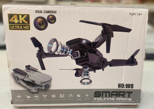 Dron plegable con cámara 4K portátil