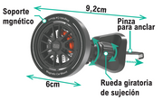 Soporte móvil magnético para coche