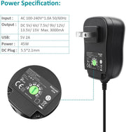 Adaptador universal de viaje para enchufes