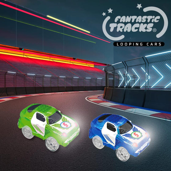 Coches Fantastic Tracks con luz LED