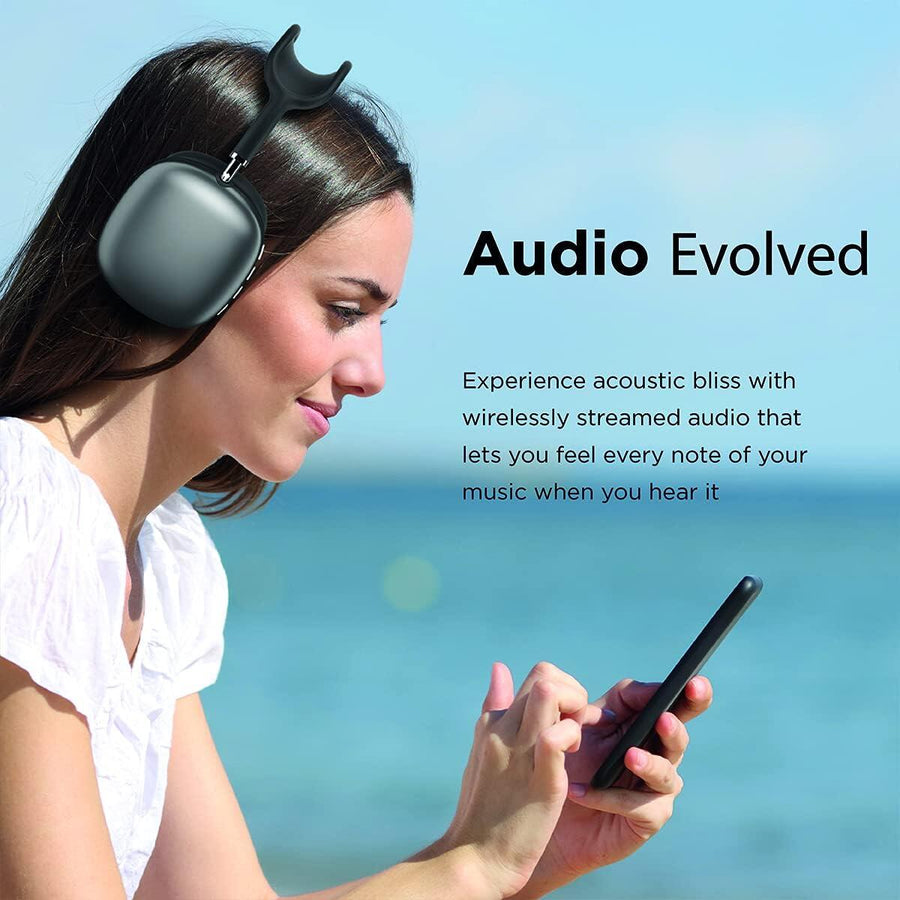 Auriculares Bluetooth negros cómodos