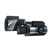 Cámara DVR coche dual 1296p con pantalla