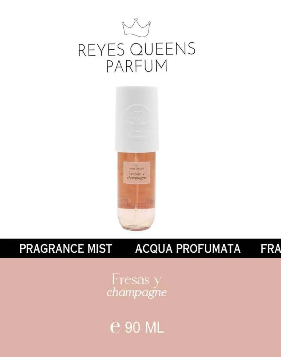 Perfume corporal Fraises et Champagne