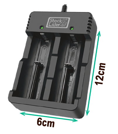 Cargador para pilas 3.7V USB