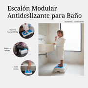 Escalón modular para baño antideslizante
