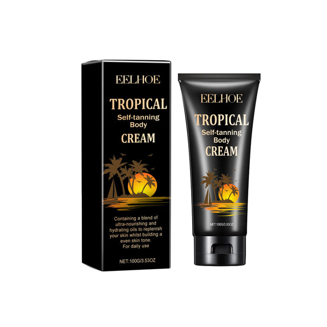 Crema autobronceadora tropical corporal