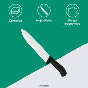 Cuchillo de cerámica 27 cm para cocina