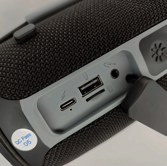 Altavoz portátil Bluetooth 5.3 con TWS