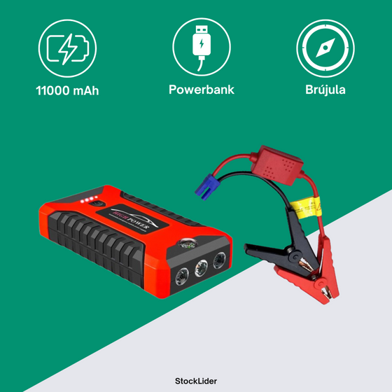 Arrancador de batería multifunción 12V