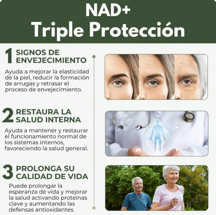 NAD+ Complex liposomal con NR y Resveratrol