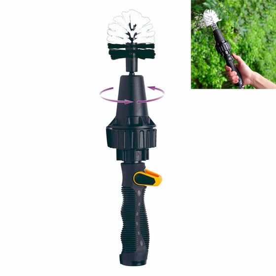 Cepillo limpieza giratorio para coche y moto