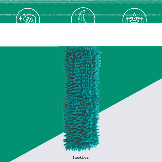 Recambio de mopa chenilla de microfibra