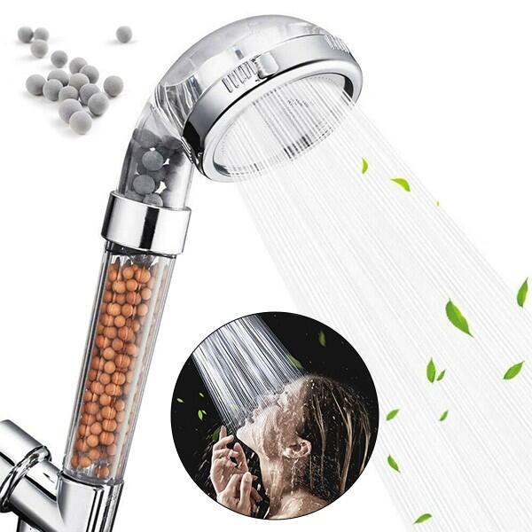 Ducha ecológica con filtro mineral
